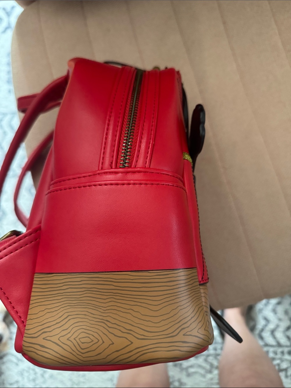 Loungefly Pinocchio Backpack and Wallet Set - Picture 5 of 7